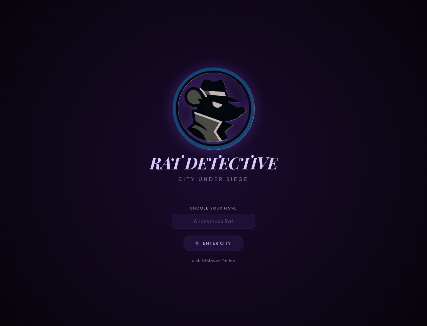 Rat Detective Online game screenshot